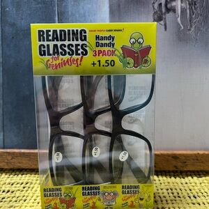 Black Reading Glasses 3-Pack